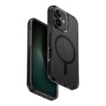 Uniq Combat MagClick MagSafe Charging Compatible Phone Case for iPhone 16 – Black