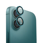 Uniq Optix Aluminium Camera Lens Protector for iPhone 16 / 16 Plus – Emerald
