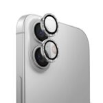 Uniq Optix Aluminium Camera Lens Protector for iPhone 16 / 16 Plus – White